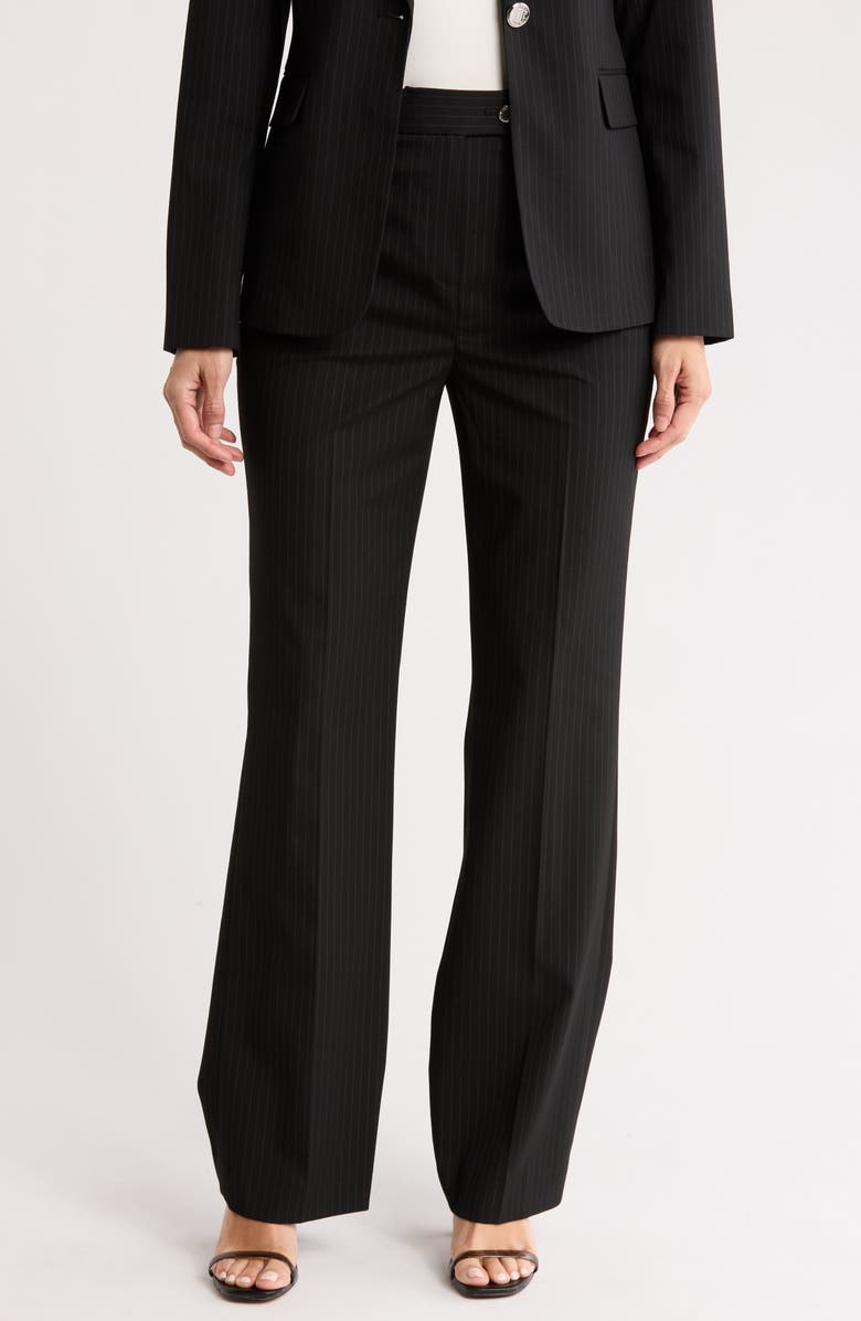 Calvin Klein Modern Fit Pinstripe Pants, Main, color, 