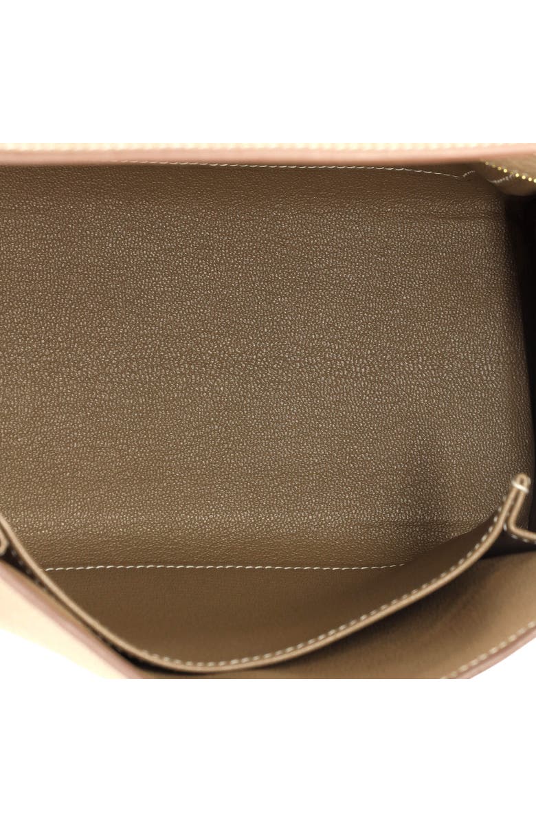 Pre-Owned Hermes Kelly Handbag Grey Togo with Gold Hardware 25, Alternate, color,