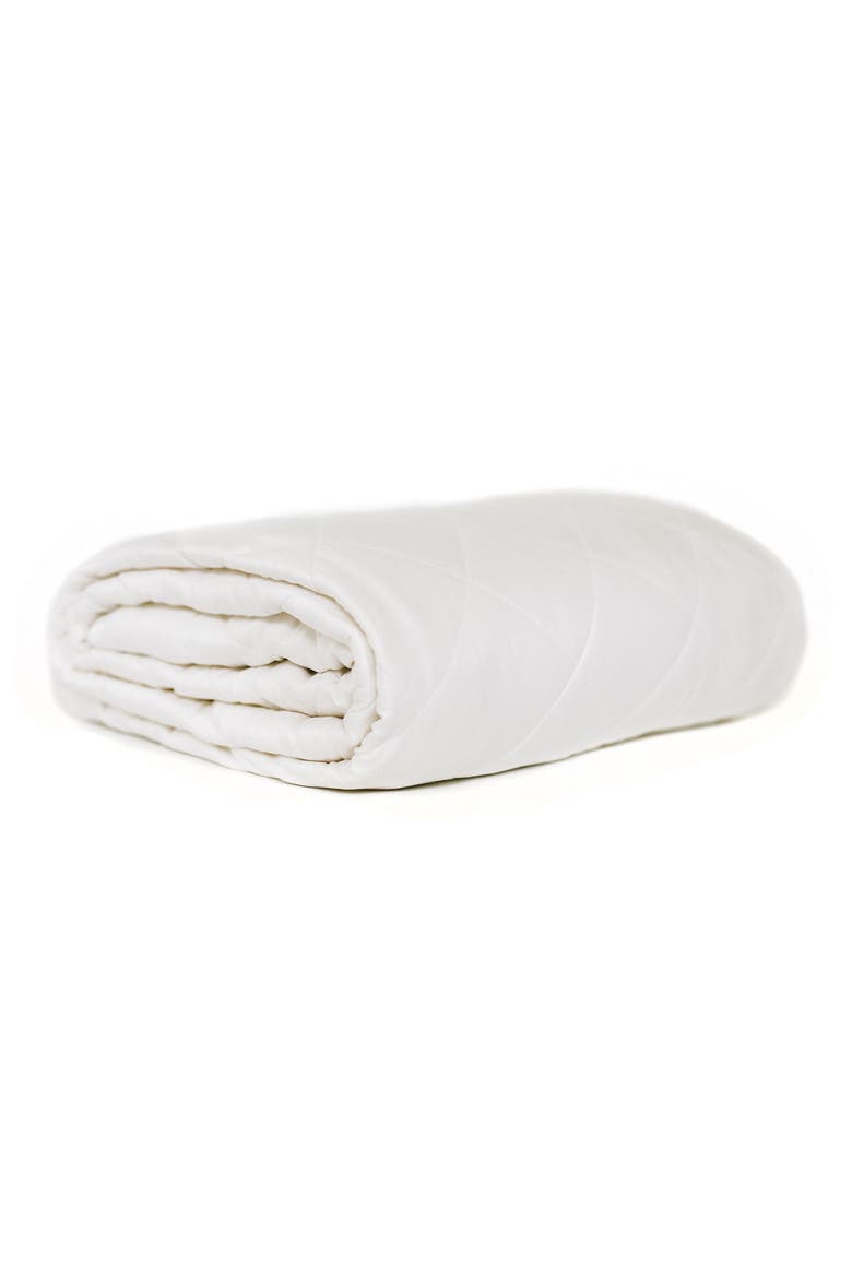 All Season Weight Comforter, Main, color, WHITE
