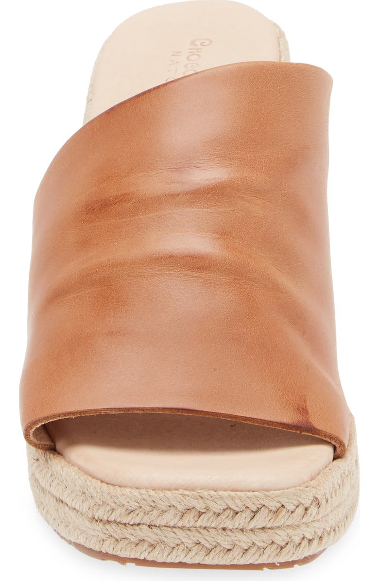 Chocolat Blu Ian Espadrille Platform Wedge Slide Sandal, Alternate, color,