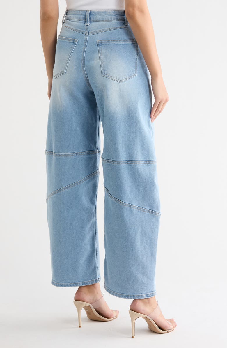 AFRM LOS ANGELES Ajax Barrel Leg Jeans, Alternate, color, Sunrise Vintage Wash