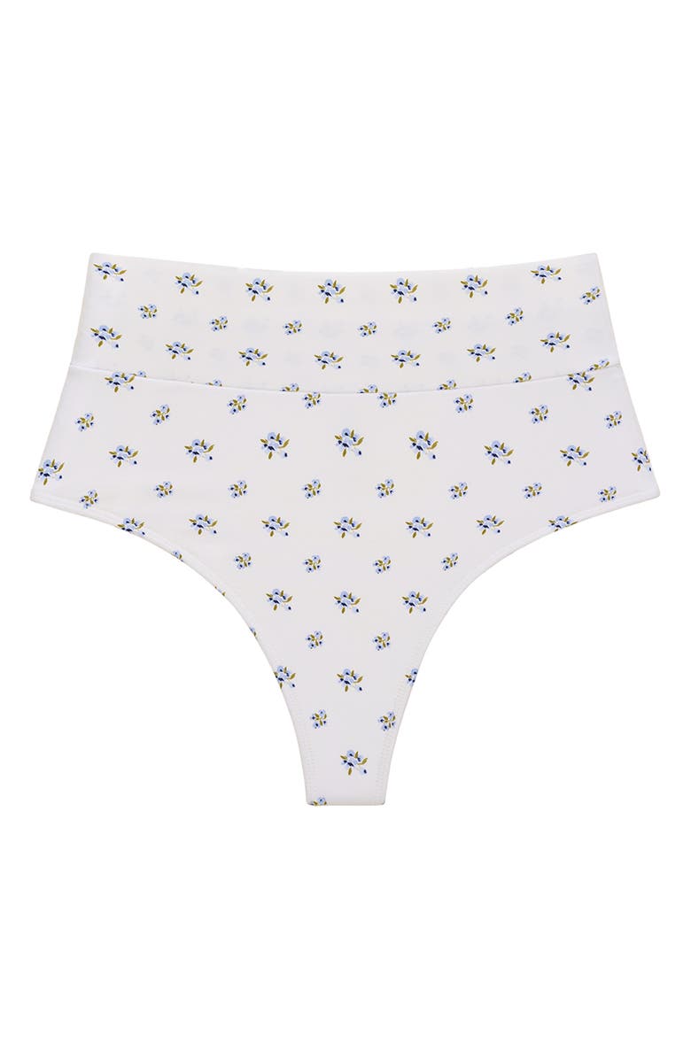 MONTCE Added Coverage High Waist Bikini Bottoms, Alternate, color, Heidi Floral