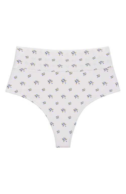 MONTCE MONTCE ADDED COVERAGE HIGH WAIST BIKINI BOTTOMS