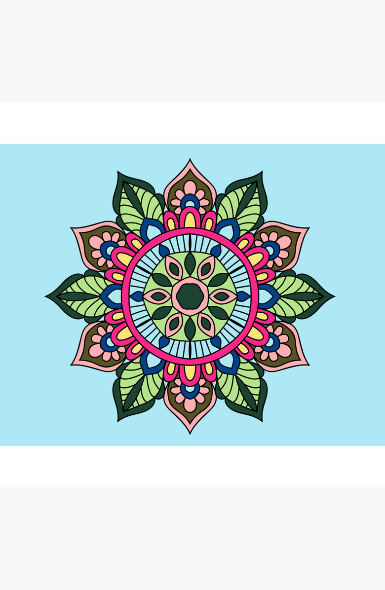 Pink Picasso Kits Mandala Paint by Numbers Kit, Alternate, color, Blue