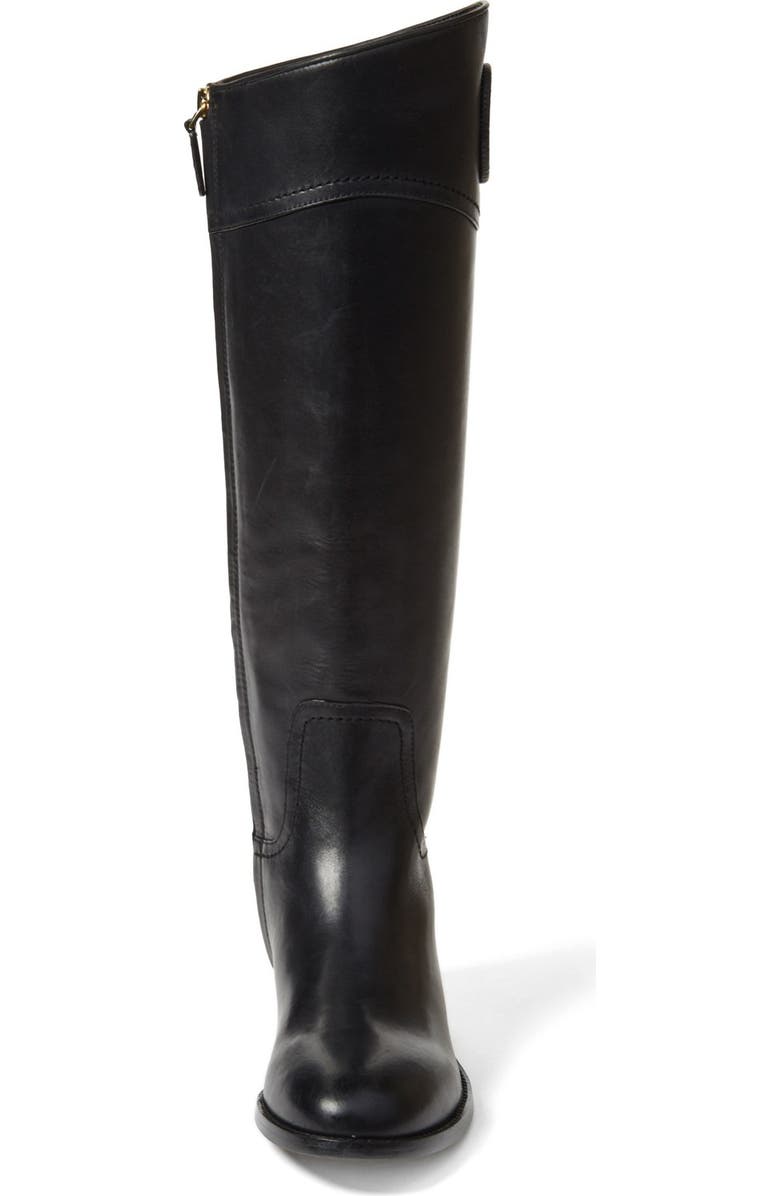 Tory Burch 'Ashlynn' Riding Boot, Alternate, color,