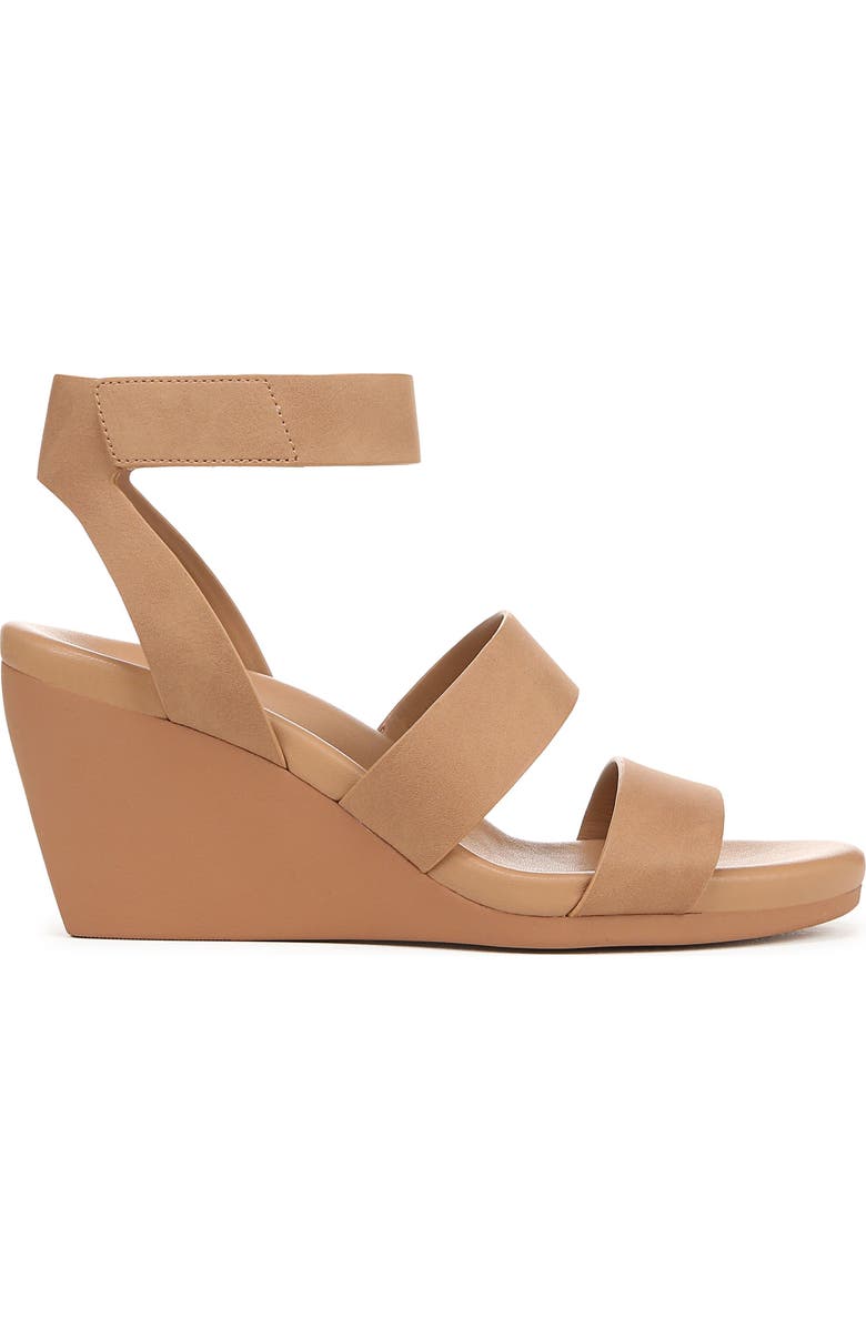 Naturalizer Priya Wedge Sandal, Alternate, color, Cookie Dough Brown