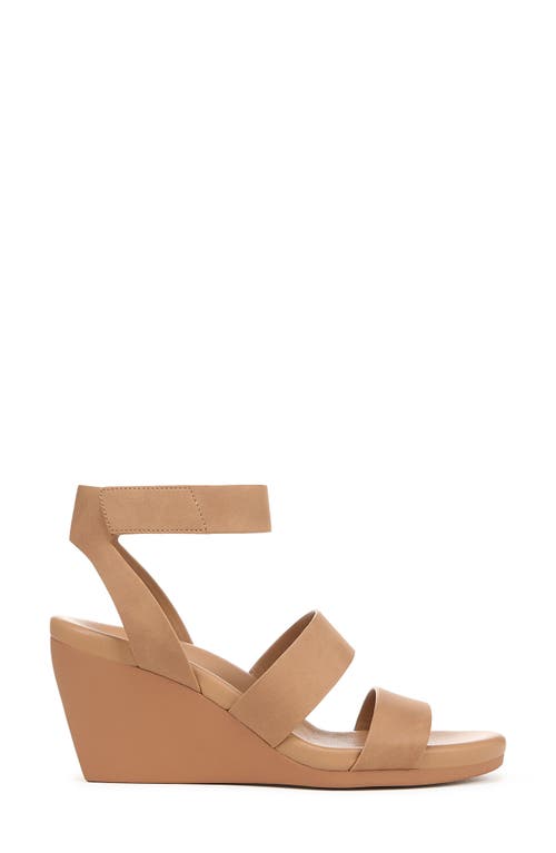 Naturalizer Ignite Wedge Sandals In Cookie Dough Brown