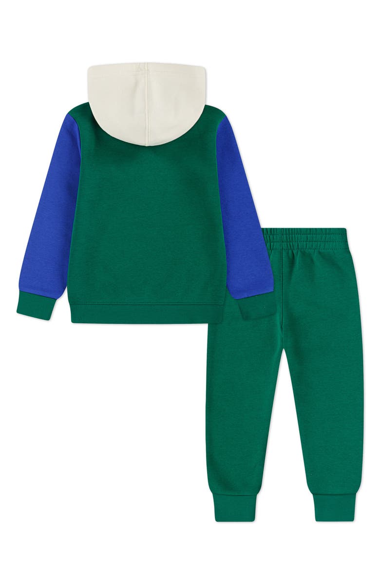 Jordan Kids' Brooklyn Fleece Hoodie & Joggers Set, Alternate, color, Pine Green
