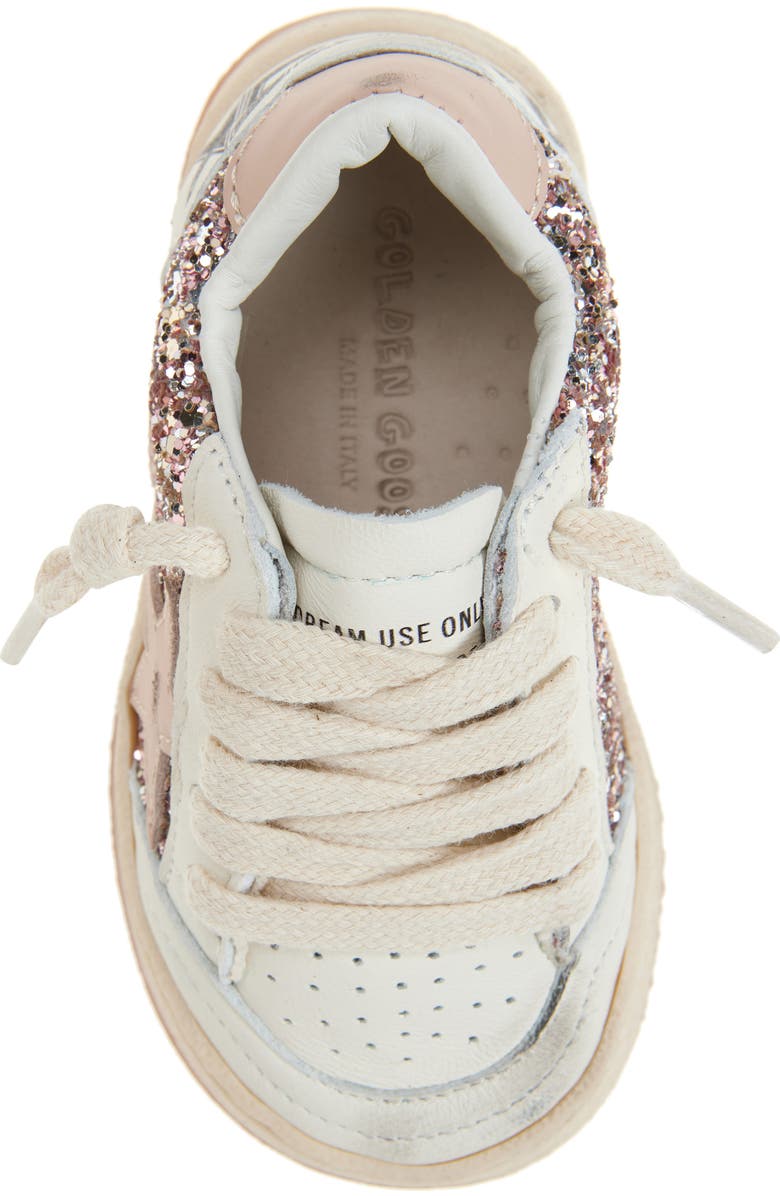Golden Goose Kids' Ball Star Glitter Sneaker, Alternate, color,