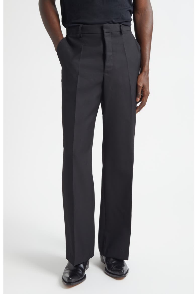 Zooty Wool Trousers, Main, color, BLACK