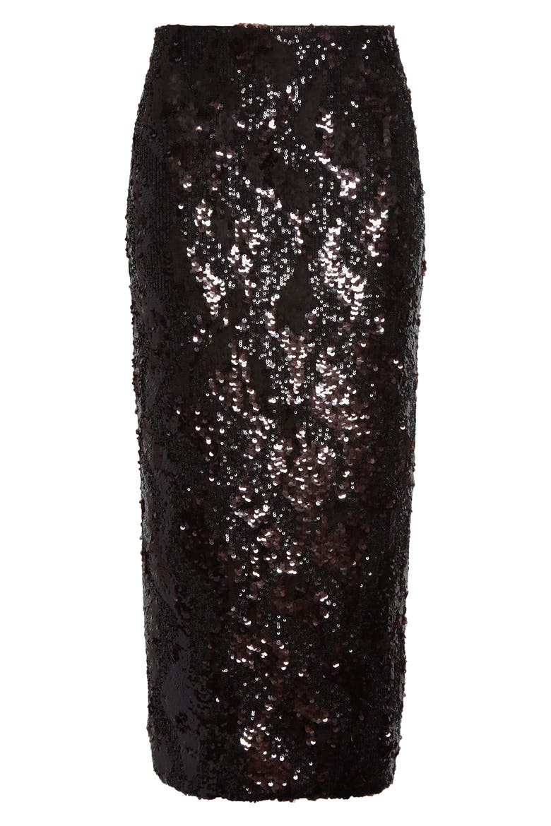 Koa Sequin Skirt, Alternate, color, DARK CURRANT
