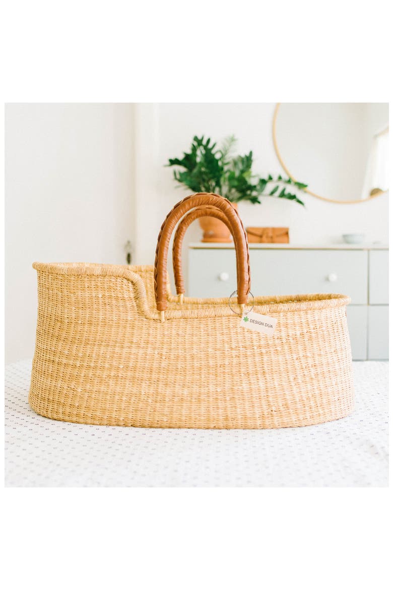 Natural Bilia Bassinet, Alternate, color, NATURAL