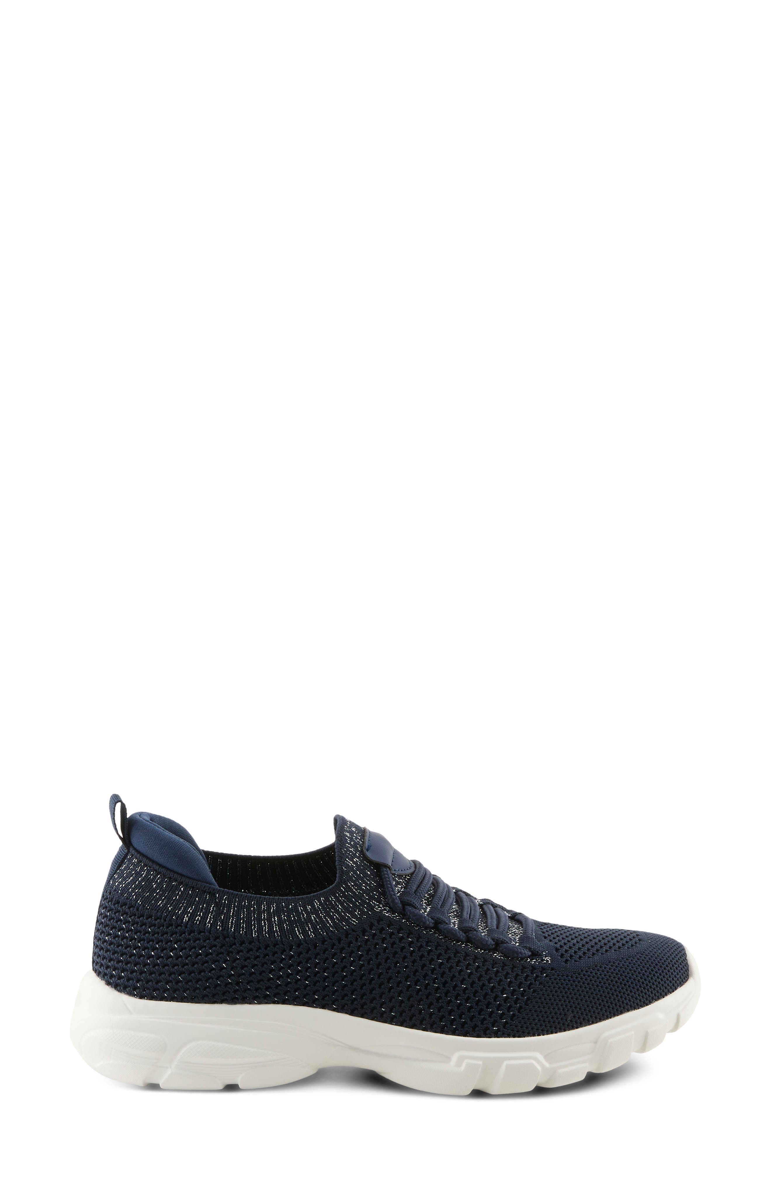 Gambino Low Top Sneaker, Alternate, color, NAVY