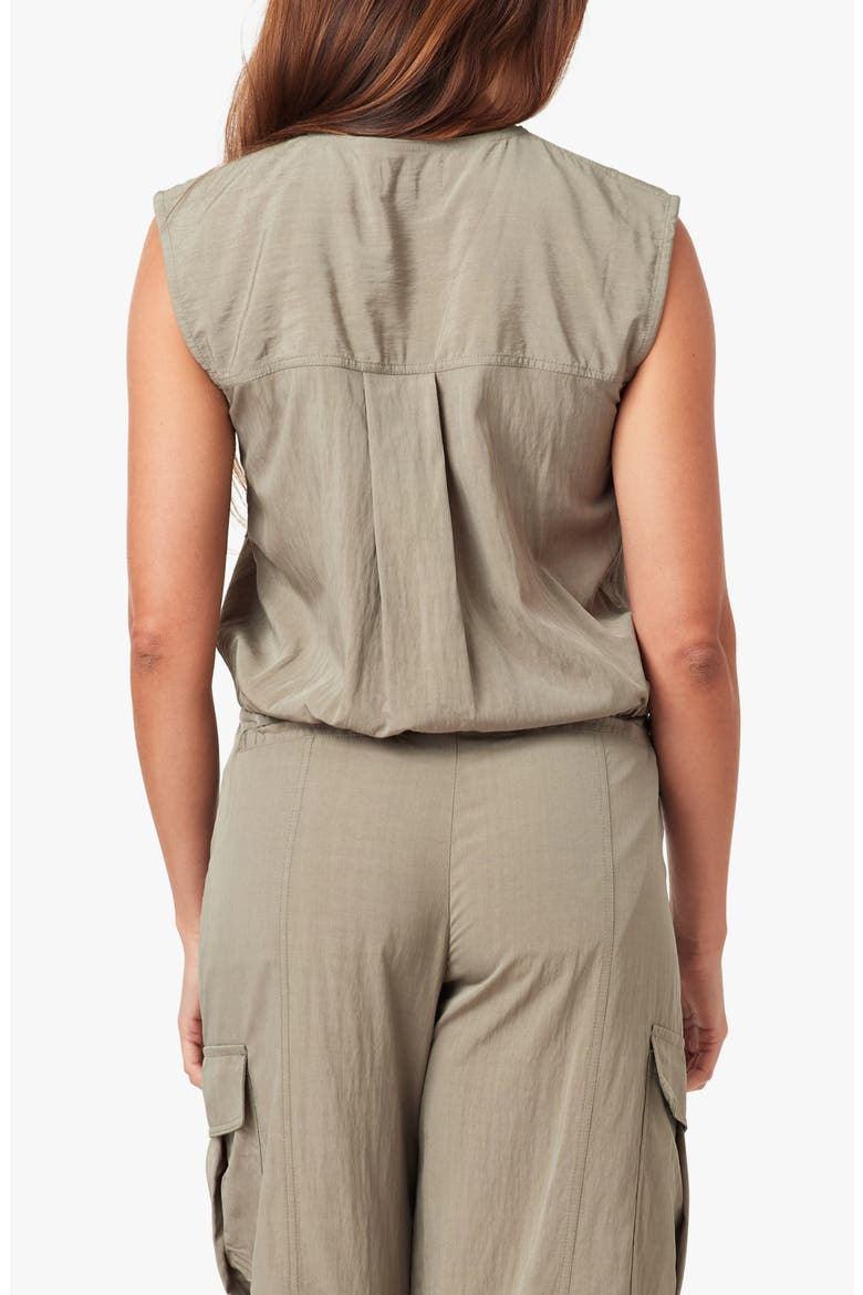 Utility Button-Up Top, Alternate, color, VETIVER