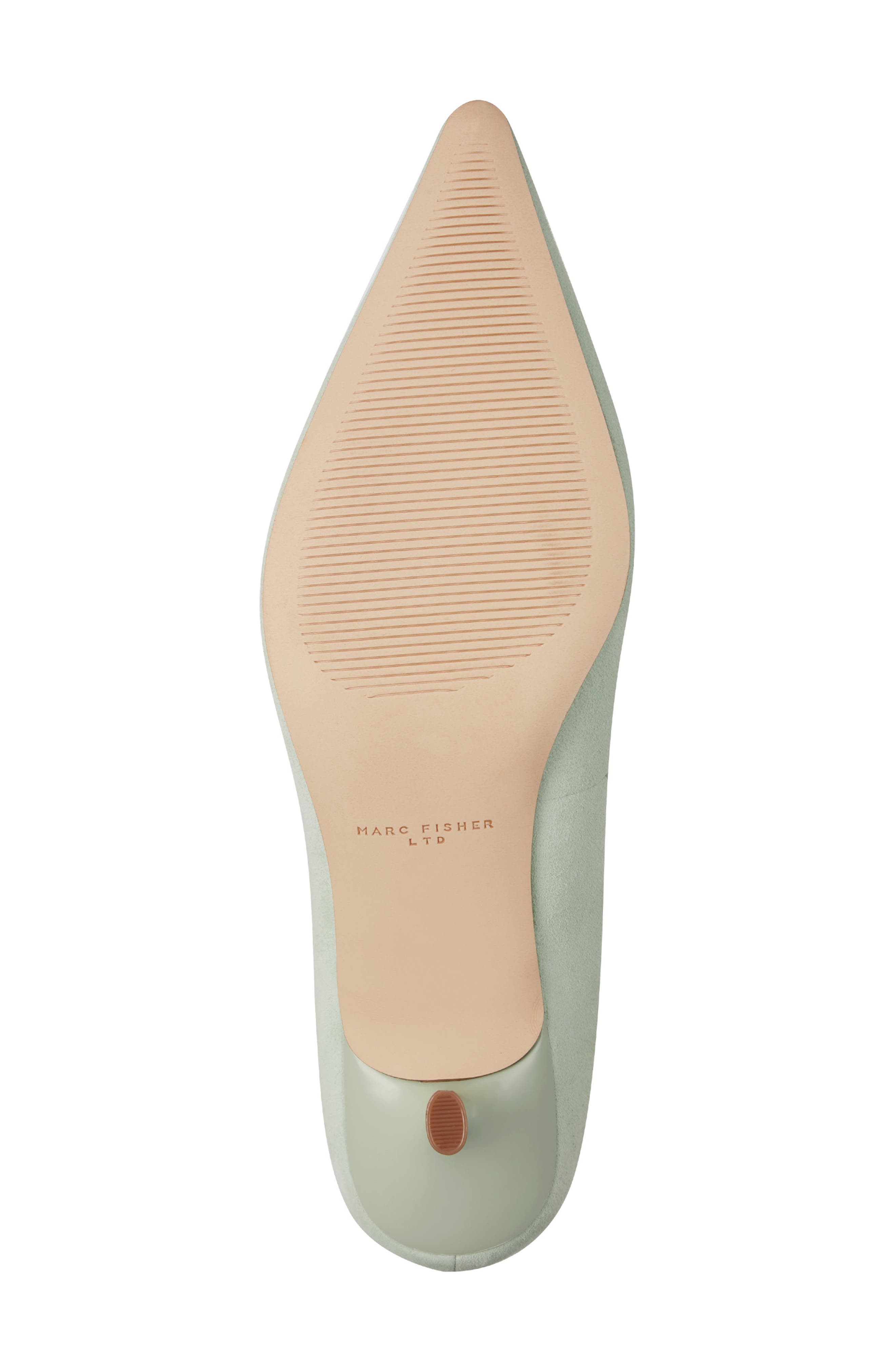 Calynna Pointed Toe Kitten Heel Pump, Alternate, color, LIGHT GREEN