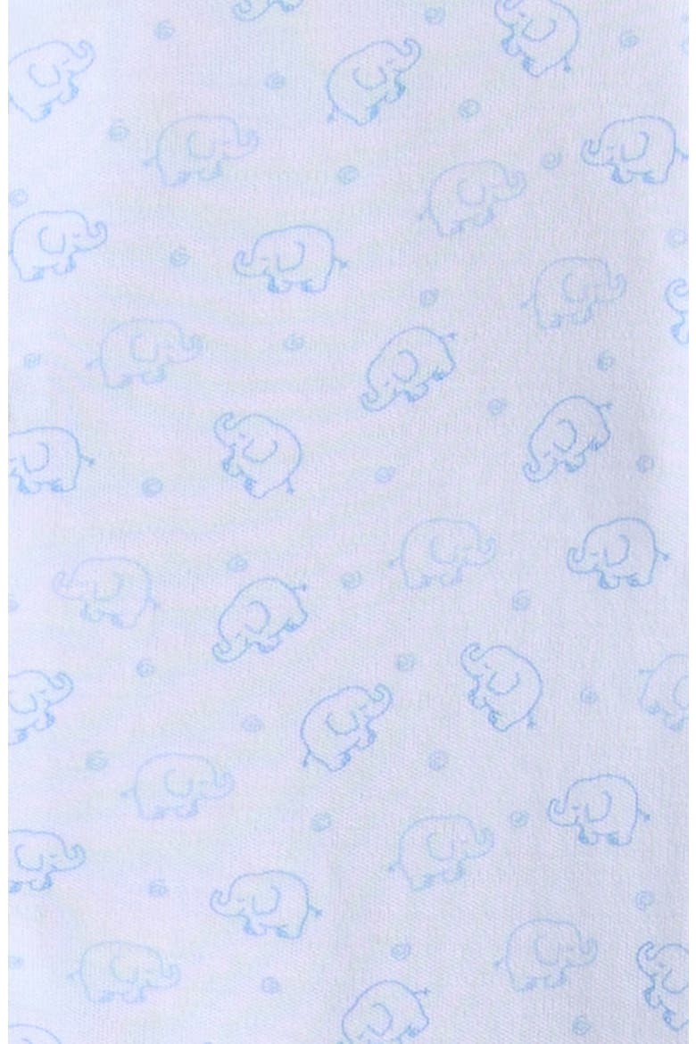 Ele-Fun Print Footie, Alternate, color, LIGHT BLUE