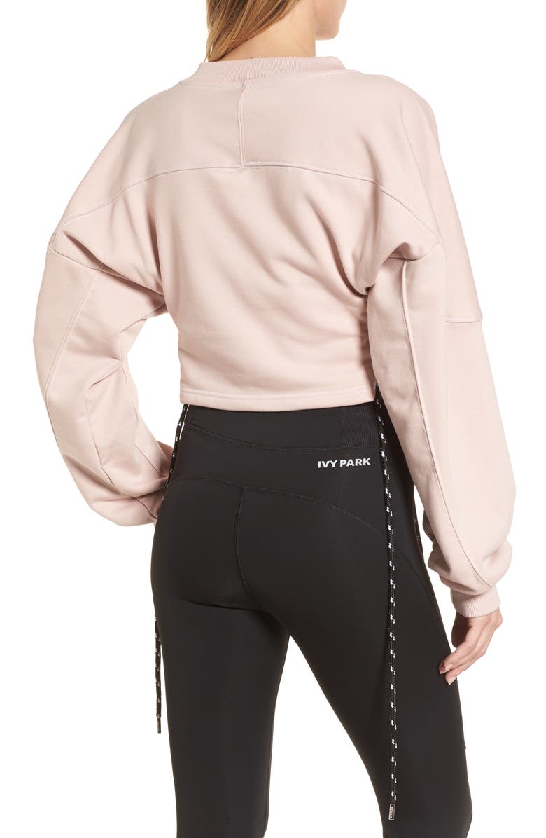 IVY PARK<sup>®</sup> Football Lace-Up Sweatshirt, Alternate, color,