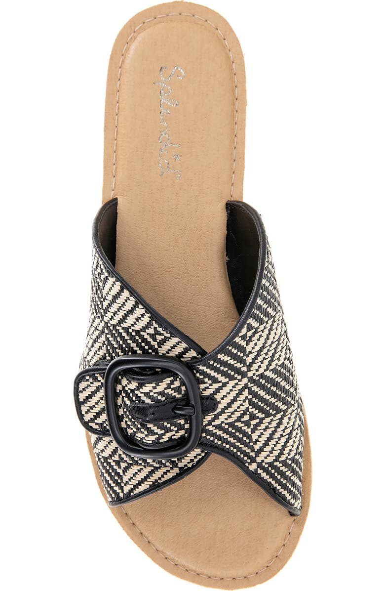 Splendid Sandy Raffia Slide Sandal, Alternate, color,