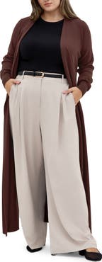 City Chic Goldie Tie Waist Cardigan