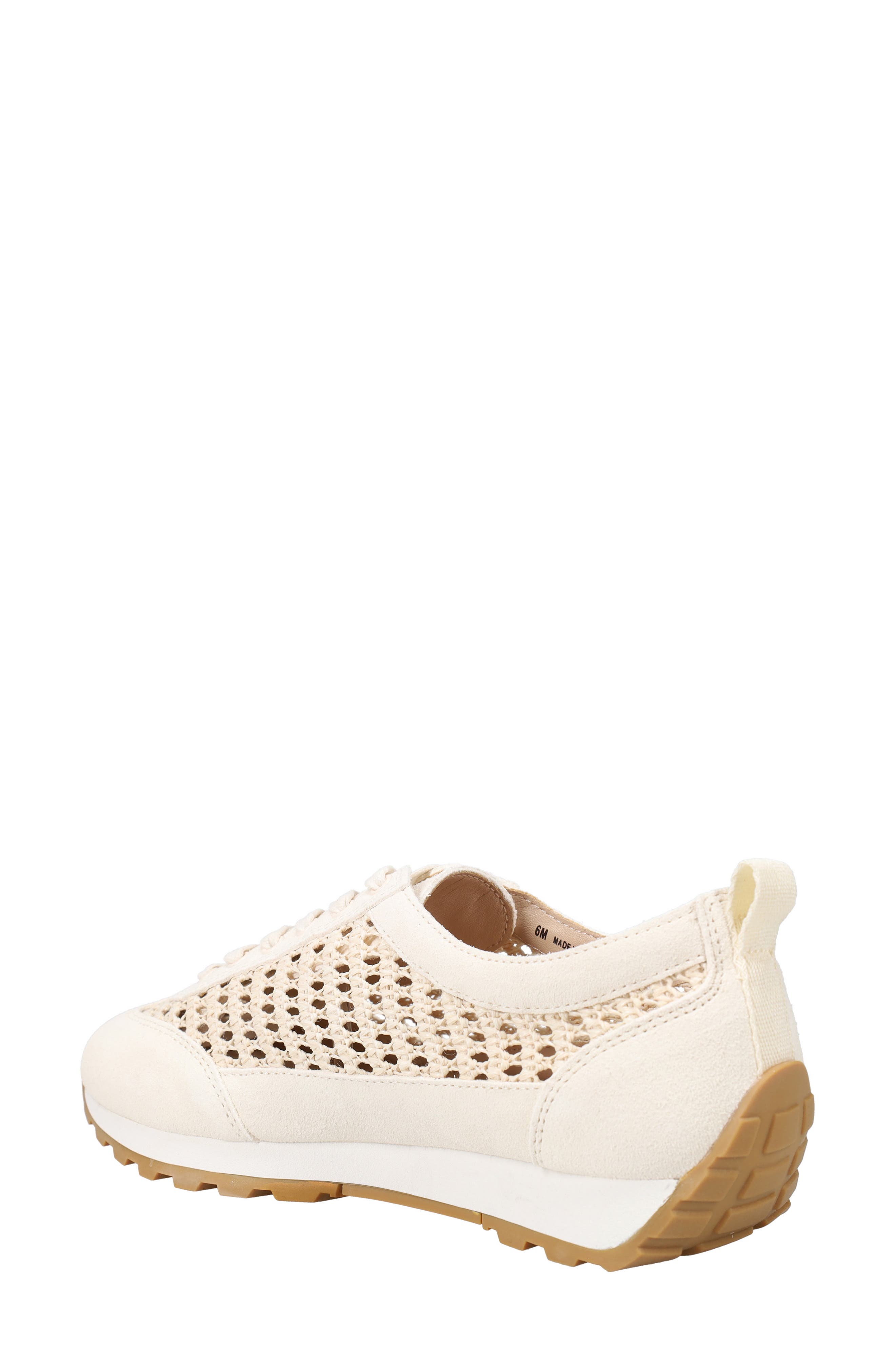 Kimsy Lace-Up Sneaker, Alternate, color, OFF WHITE