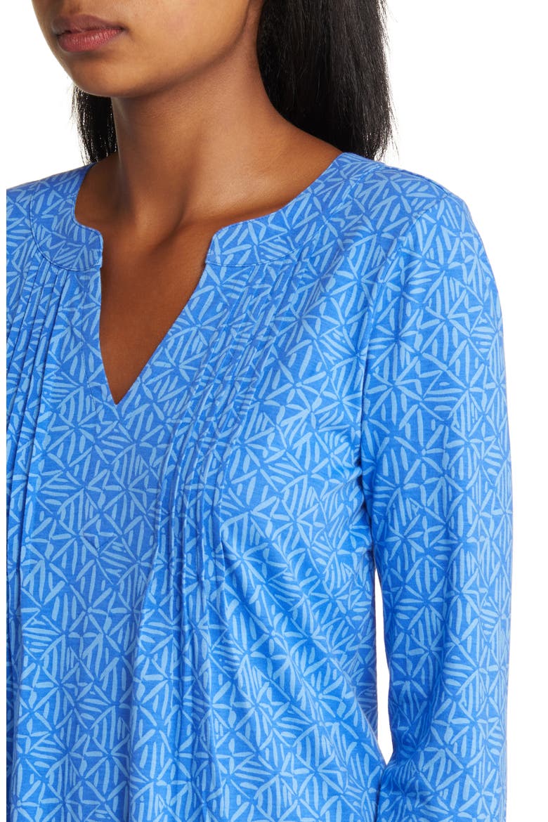 Fairfax Cotton Jersey Shift Dress, Alternate, color, ALBA BLUE