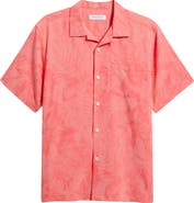 Tommy Bahama Coastal Ease Botanic Loom IslandZone® Camp Shirt