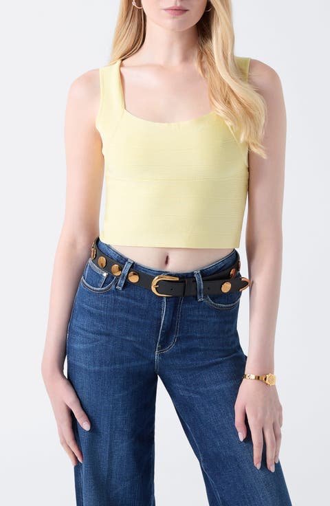 Karmen Mirage Sleeveless Crop Top