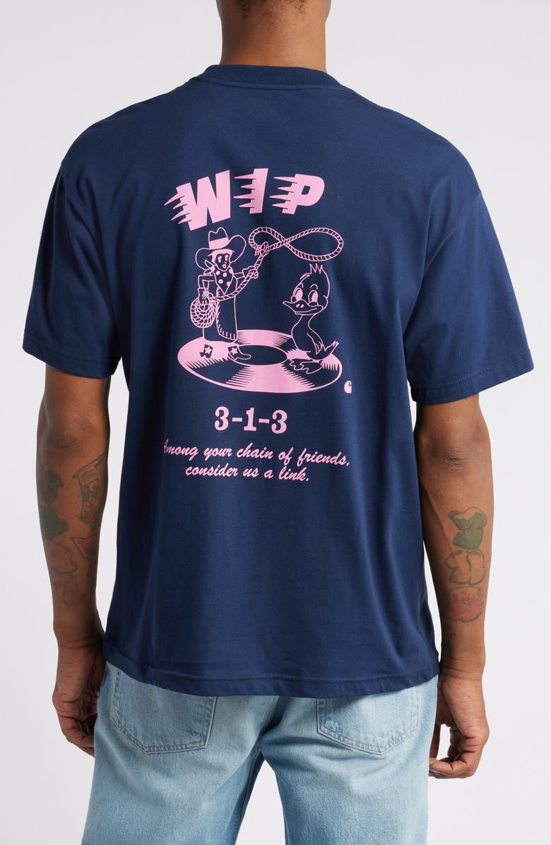 Carhartt Work In Progress Friendship Organic Cotton Graphic T-Shirt, Alternate, color, 