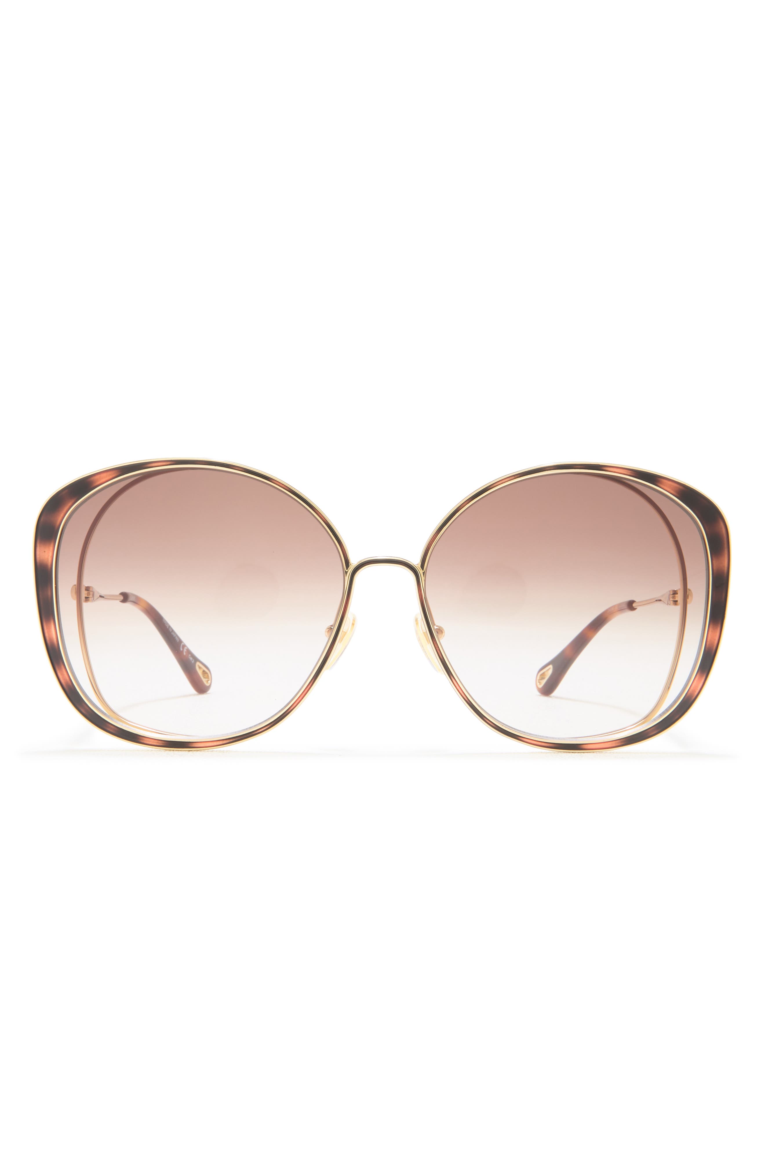 Chloé 62mm Round Sunglasses