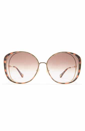 62mm Round Sunglasses