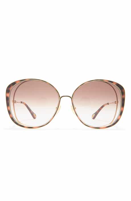 Chloé 62mm Round Sunglasses