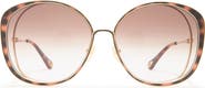 Chloé 62mm Round Sunglasses