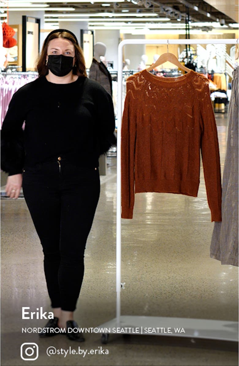 Pointelle Sweater, sales video thumbnail