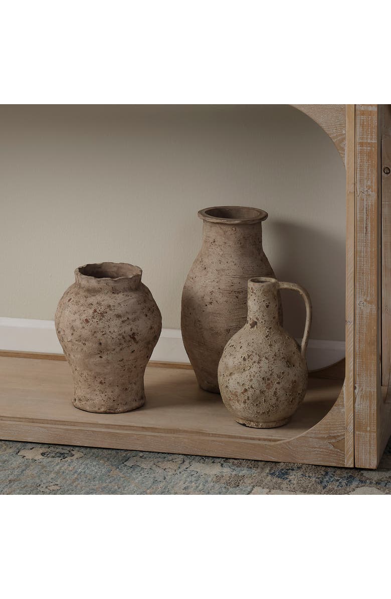 JAMIE YOUNG Branch Ceramic Decorative Vase, Alternate, color, Hazelnut