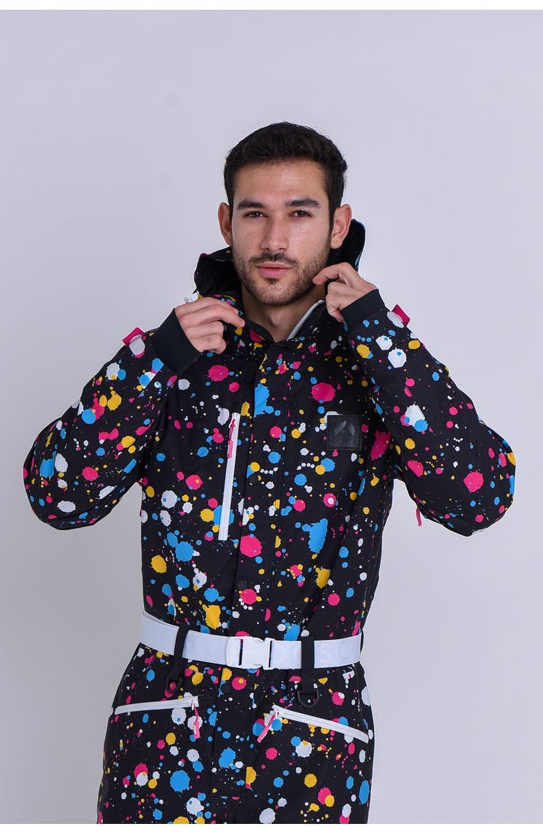 OOSC Catalina Wine Mixer Ski Suit - Mens, Alternate, color, Multi-Colour