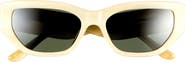 Tory Burch 55mm Rectangular Sunglasses