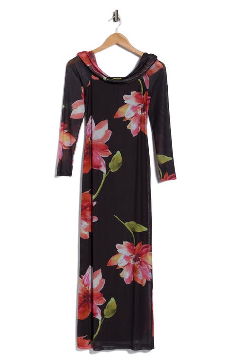 Off Shoulder Maxi Dress