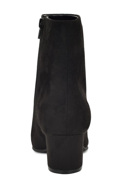 Nine West Serri Block Heel Bootie In Black
