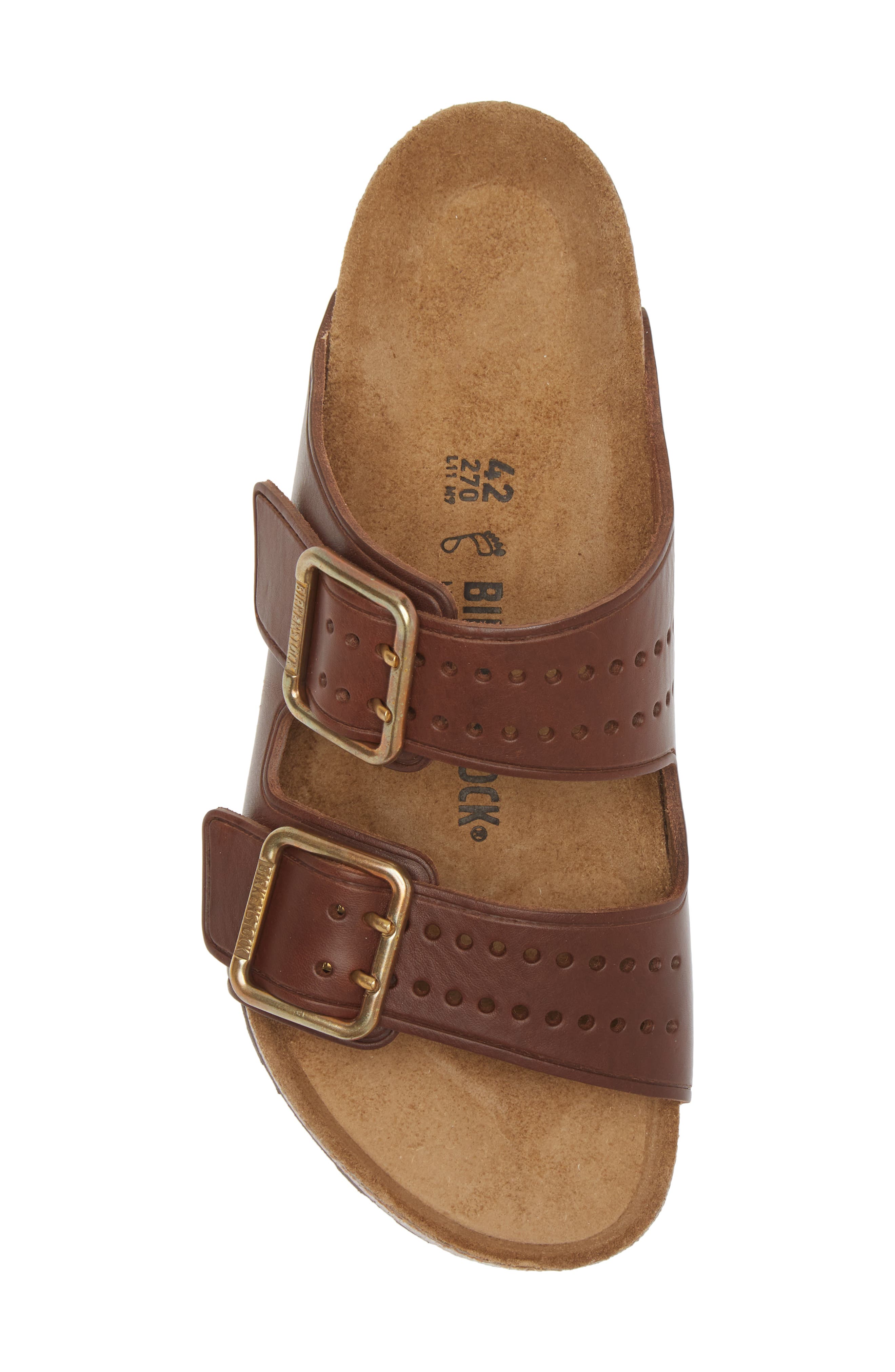 Arizona Bold Slide Sandal, Alternate, color, ROAST