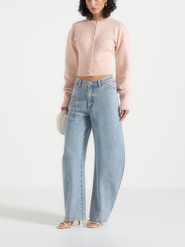 Manière De Voir Mayla Knitted Cinch Waist Cardigan