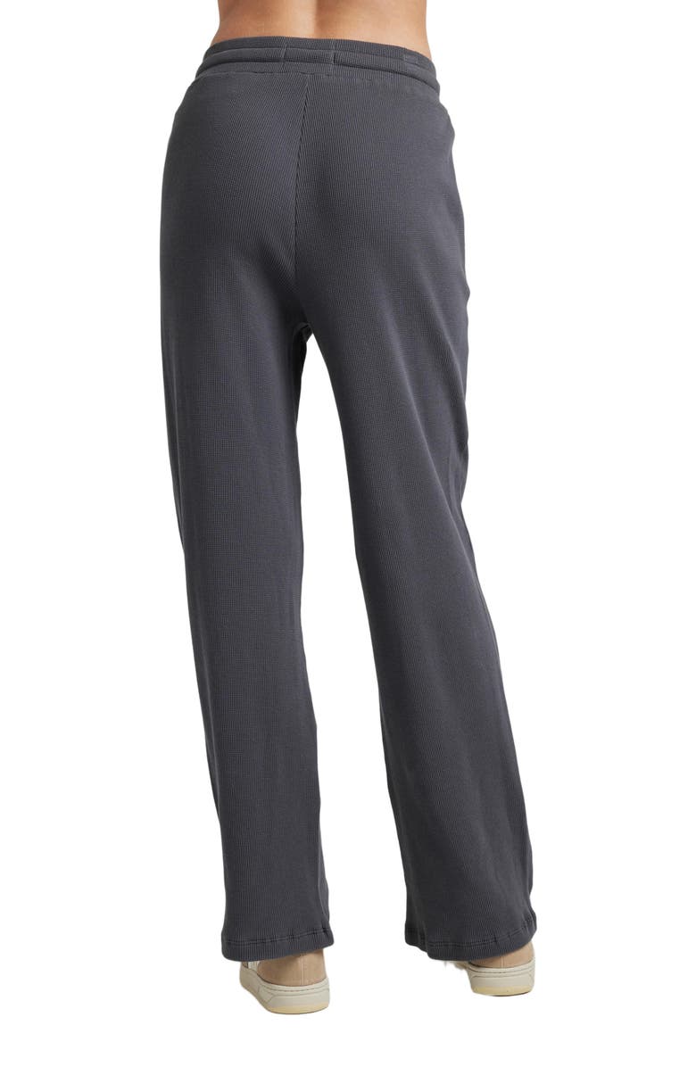 Losano Organic Cotton Drawstring Pant, Alternate, color, Charcoal