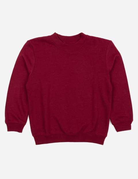 Kids Pullover Sweatshirt, Long Sleeve, Solid Colors
