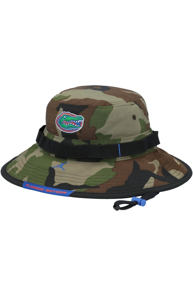 Jordan Brand Men's Jordan Brand Camo Florida Gators Boonie Performance Bucket Hat, Main, color, 