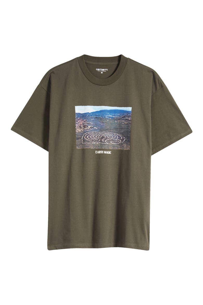 Earth Magic Organic Cotton T-Shirt, Alternate, color, CYPRESS