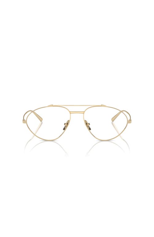 Ferrari 58mm Irregular Optical Glasses In Gold