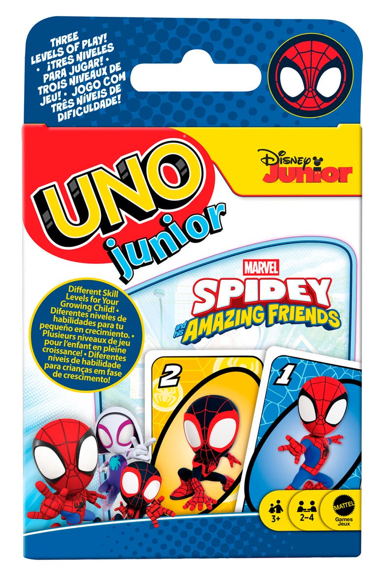Kids' Spidey and His Amazing Friends UNO Junior Game, Main, color, NONE