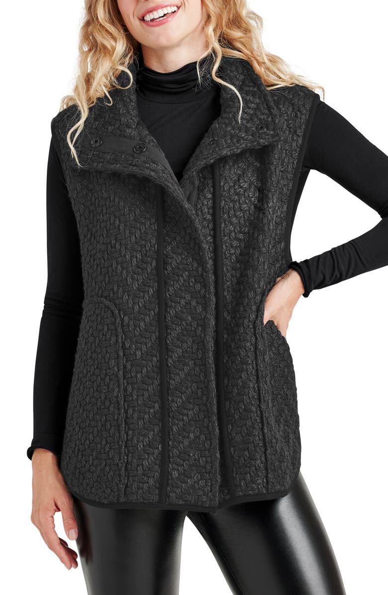 Splendid Basket Weave Vest, Main, color, 