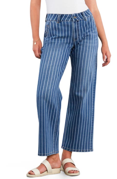 Kellie High Waist Relaxed Straight Leg Jeans