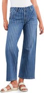 Wash Lab Denim Kellie High Waist Relaxed Straight Leg Jeans