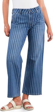 Wash Lab Denim Kellie High Waist Relaxed Straight Leg Jeans